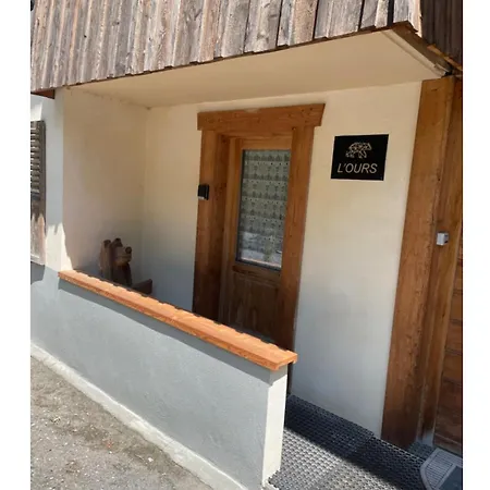 L Ours Apartment Entremont Exterior photo